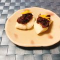 yesmama's cooksnap of when they made ふんわり柚子香るあんこでお餅.