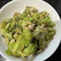 ＭＩ−ＳＡＮ's cooksnap of when they made キャベツと海苔チーズの和え物*.
