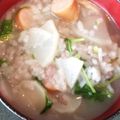 初心者mt's cooksnap of when they made 炊いたご飯で☆簡単☆10分で七草粥.