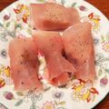 チェリチョコ's cooksnap of when they made 里芋の生ハム巻き.