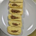Cony◎'s cooksnap of when they made 子供喜ぶ♪ミートボールでオムレツな卵焼き.