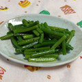 赤い電話's cooksnap of when they made ささっと作れる！ニンニクの芽炒め.