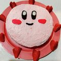 きくりん0923's cooksnap of when they made キャラケーキ カービィ.