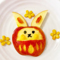 みなとのまんま's cooksnap of when they made りんごで作ろう＊だるまうさぎちゃん.