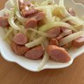 黄金の輝き亭's cooksnap of when they made 塩焼きうどん.