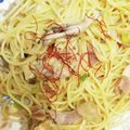 コロタイママ's cooksnap of when they made 舞茸と長ねぎの和風パスタ.