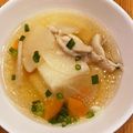 もゆずん's cooksnap of when they made 覚書！お正月。鶏すまし仕立てのお雑煮.