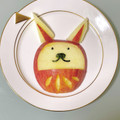 キンプリ's cooksnap of when they made りんごで作ろう＊だるまうさぎちゃん.