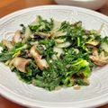 Superlittleboo's cooksnap of when they made カーリーケールのガリバタ炒め.
