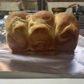 クックchitann's cooksnap of when they made パンの基本✿食パン＆全粒粉食パン✿.