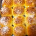 chacokon☆'s cooksnap of when they made ホワイトチョコとレモンピールのちぎりパン.