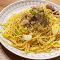 ＊ちろる＊'s cooksnap of when they made 鶏と九条ねぎの柚子胡椒パスタ。.