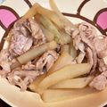 ＊ごと＊'s cooksnap of when they made ヤーコンと豚肉の甘辛炒め煮.