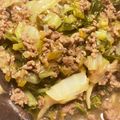 ＊ゆかりごはん's cooksnap of when they made 白菜大量消費☆春雨と豚ひき肉の炒め煮.