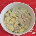 mmameco's cooksnap of when they made 鶏胸肉と卵で、親子そうめん、温にゅうめん.