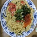 クック6H05RA☆'s cooksnap of when they made サーモンといくらの簡単パスタ.