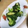 クック6H05RA☆'s cooksnap of when they made 焼きブロッコリー.