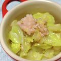 グ〜プ〜's cooksnap of when they made ツナとキャベツのごま酢和え.