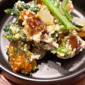 はるみんたった's cooksnap of when they made 食物繊維を！干し柿とコンニャクの白和え.