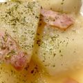 s06007's cooksnap of when they made 簡単・聖護院大根とベーコンのコンソメ煮.