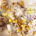 Bunnirella's cooksnap of when they made 離乳食*完了期『コーンおかかお焼き』.