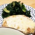 ★fuuchan★'s cooksnap of when they made ほうれん草ときゅうりの梅ナムル。.