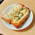 ﾁｮｺﾁｯﾌﾟ☆'s cooksnap of when they made ⭐︎旨すぎ注意！しらすトースト⭐︎.