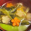 ★cherish★'s cooksnap of when they made お正月✿簡単！紅白梅のお雑煮✿.