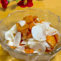 ルパンのかあさん☆彡's cooksnap of when they made 簡単★柿とかぶのサラダ.