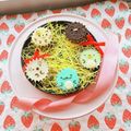 あやちん０８１６'s cooksnap of when they made すみっコぐらしのバレンタインチョコ.