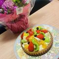 ブルーローズα's cooksnap of when they made フルーツタルト.