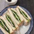 おはなすき's cooksnap of when they made レタスたっぷり♡ハムサンドイッチ！.