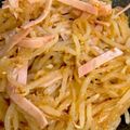 ポムポムポヨコ's cooksnap of when they made ハムともやしのナムル.