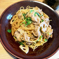 junkoの日々's cooksnap of when they made 蓮根と豚肉の和風パスタ✤.