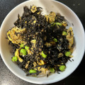 ＭＩ−ＳＡＮ's cooksnap of when they made ひじきとふわとろ卵の塩炒め.