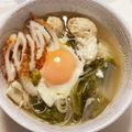 ちゃまたまご's cooksnap of when they made ザーサイ肉団子にゅうめん.