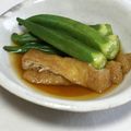 ピンクのたまご's cooksnap of when they made もう一品！油揚げとオクラ煮.