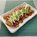 FGO☆'s cooksnap of when they made 豚バラ肉とお餅のくるくる巻き照り焼き.