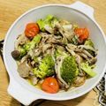 ボブナナ's cooksnap of when they made タコとキノコのアヒージョ（オイル煮）.