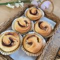 ま・д・な's cooksnap of when they made あんこ＆クリームチーズパン（基本生地）.