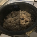 まんだちゃん's cooksnap of when they made 黒豆煮のリメイク♡黒豆ごはん.