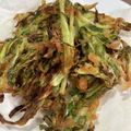 ミアンミアン's cooksnap of when they made 家計にやさしい・キャベツ外葉のかき揚げ.