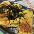 リクりく's cooksnap of when they made 朝ご飯に☺納豆入りのだし巻き卵.