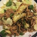 花花里's cooksnap of when they made 材料3つ！ささっとキャベツ炒め.