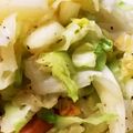 ななみん ママ★★'s cooksnap of when they made たくさん食べられる『温キャベツサラダ』♬.