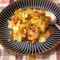 クックちゃんこ！！'s cooksnap of when they made ✿生姜が香る♬キャベツの肉味噌炒め✿.