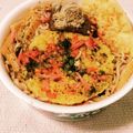 私市ビッキーズ津門巳's cooksnap of when they made “カップ 天ぷらそば乾燥野菜入り”.