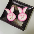 キンプリ's cooksnap of when they made かまぼこの飾り切り【うさぎ】.