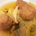 みやさち☆'s cooksnap of when they made 白菜と鶏ひき肉団子の煮物♩.