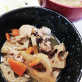 クックE662AA☆'s cooksnap of when they made 蓮根と人参と豚こま肉の煮物.